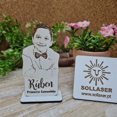 Fotogravação - Lembrança de Primeira Comunhão