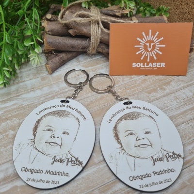 Porta-chaves - Fotogravação