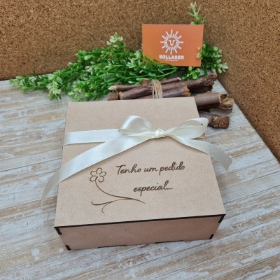 Pedido de Padrinho e porta-chaves