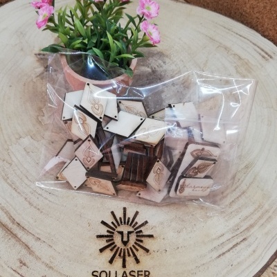 Botões Personalizados - Logótipo das Empresas