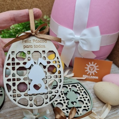 Ovo rendilhado simples