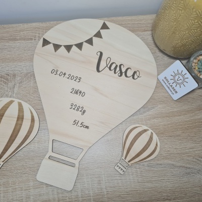 3 Balões de Ar quente ( Decoração de Parede)