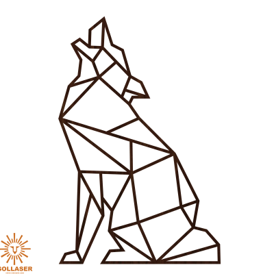 Painel de Parede -  Lobo #1