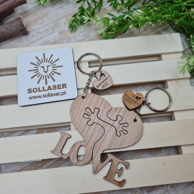 Porta -chaves  "Abraço"