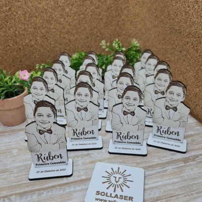 Fotogravação - Lembrança de Primeira Comunhão