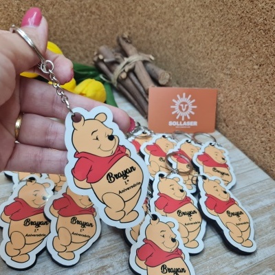 Porta-chaves - "winnie the pooh"