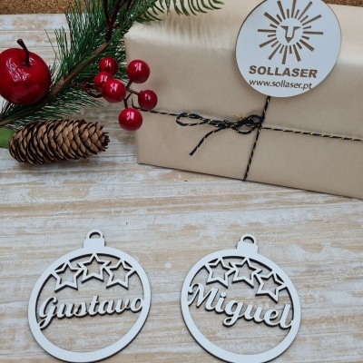 Bolas Nome e Estrelas