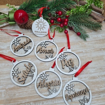 Bola Nome em cor Natural