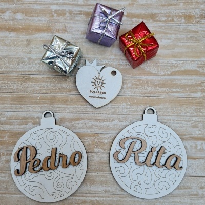 Conjunto " Adornos Natalícios"