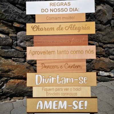 Mensagens para os seus convidados