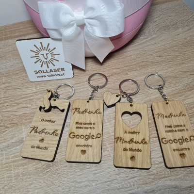 porta-Chaves "Padrinhos"