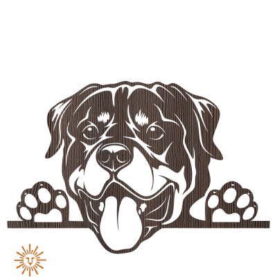 Painel de Parede - Rottweiller#1