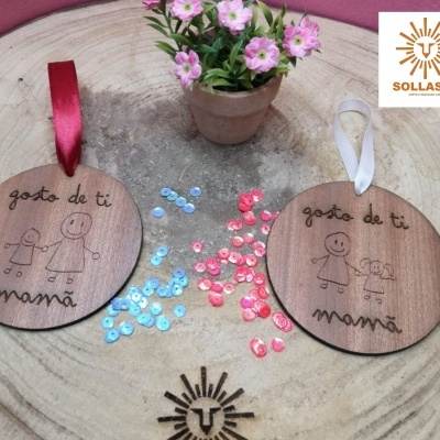 Marcador "Dia da Mãe" - Totalmente personalizado