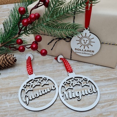 Bolas Nome e Estrelas