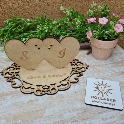 Porta-alianças Vintage