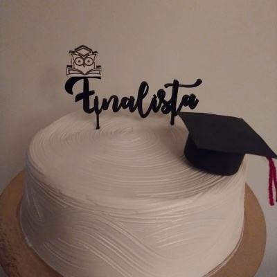 Topo de Bolo: "Finalista(s)"