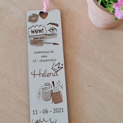 Marcador de livro - Festa Temática