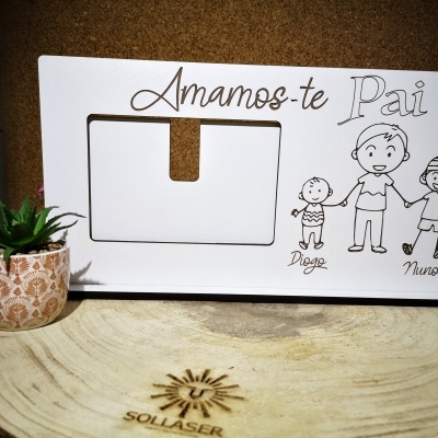 Moldura "Dia do Pai - Filhos"