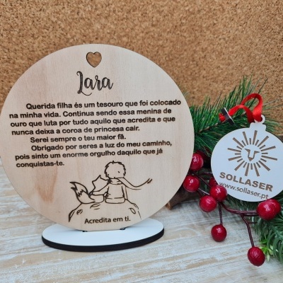 Palavras de incentivo.