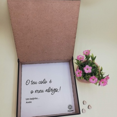 Caixa  Guarda-jóias Mãe...