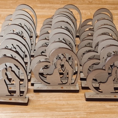 Lembrança: Noivos no Coração