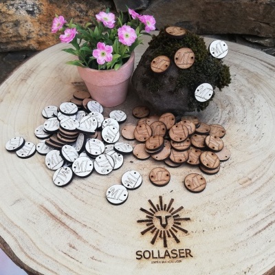 Botões Personalizados - Logótipo das Empresas