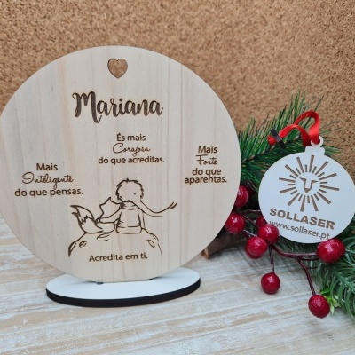 Palavras de incentivo.