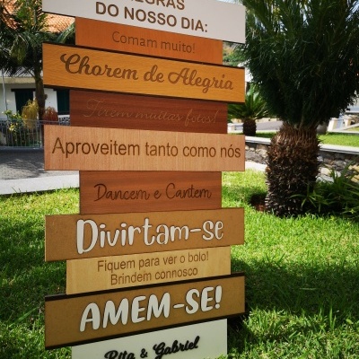 Mensagens para os seus convidados