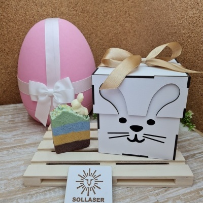 Caixa coelhinho ( 2 tamanhos)