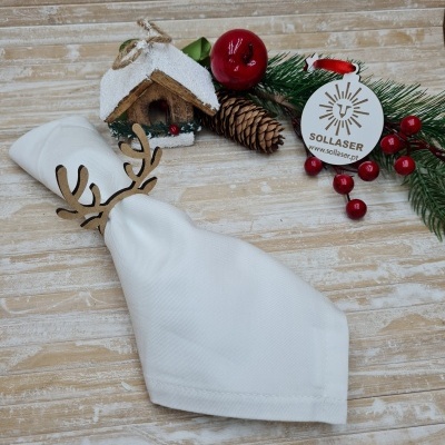 Argolas de guardanapo - rena