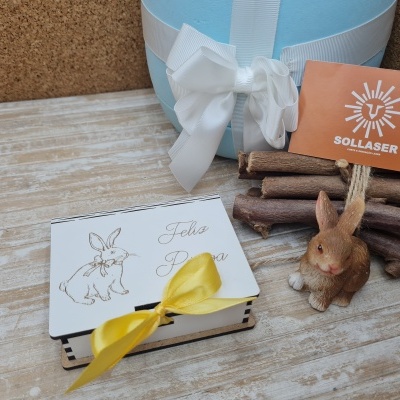 mini caixa livro