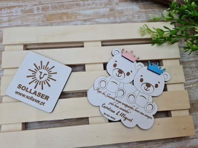 Lembranças Ursinho gémeos