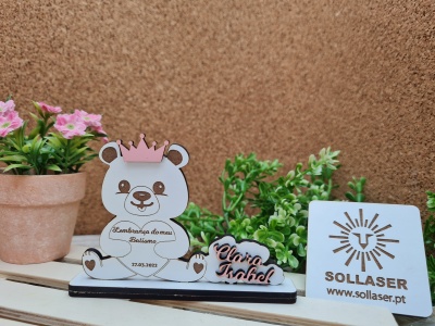 Lembrança "Urso coroa"