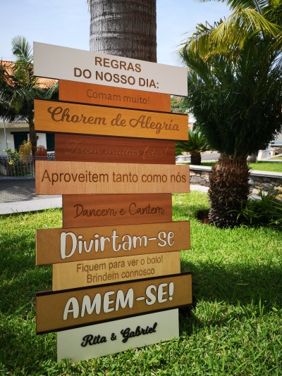 Mensagens para os seus convidados