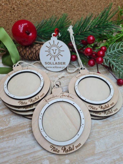 Bolas de Natal para foto