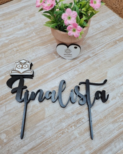 Topo de Bolo: "Finalista(s)"