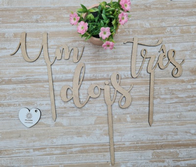 Topo de Bolo: Número por extenso