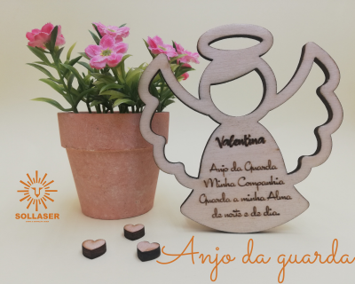 Anjo da Guarda para o quarto de bebé