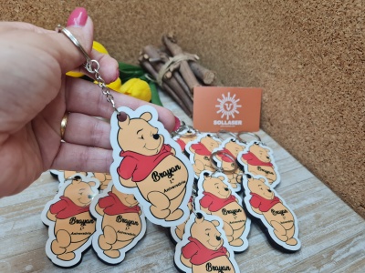 Porta-chaves - "winnie the pooh"