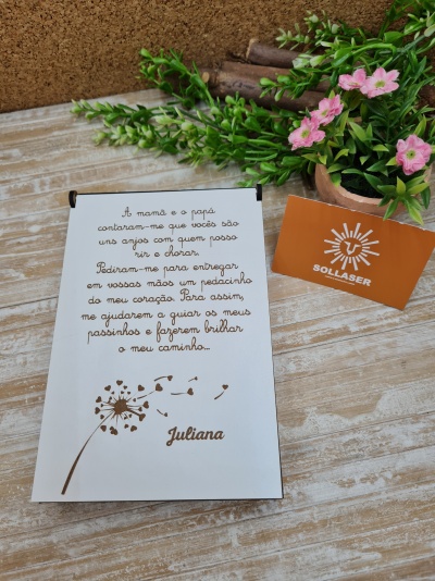 Caixa Pedido de Padrinhos