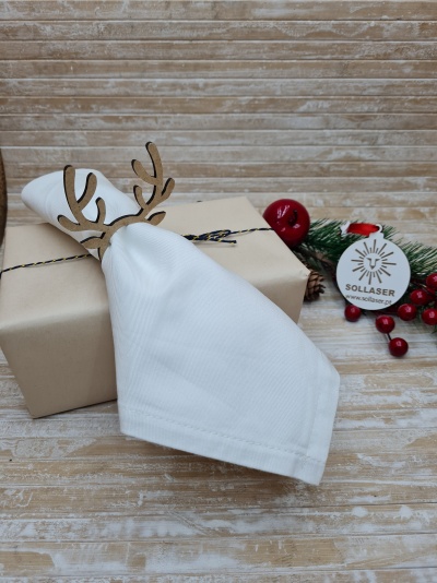 Argolas de guardanapo - rena