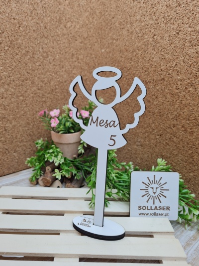 Marcadores de Mesa Anjo
