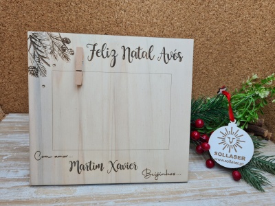 Moldura Floresta de Natal