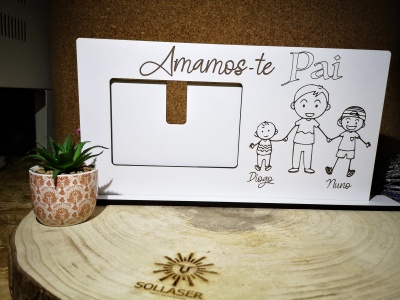 Moldura "Dia do Pai - Filhos"