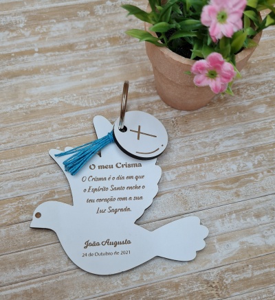 Porta-chaves " O meu Crisma"