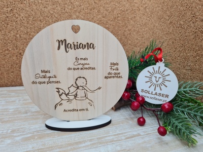 Palavras de incentivo.