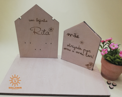 Suporte para Objetos pessoais da mãe