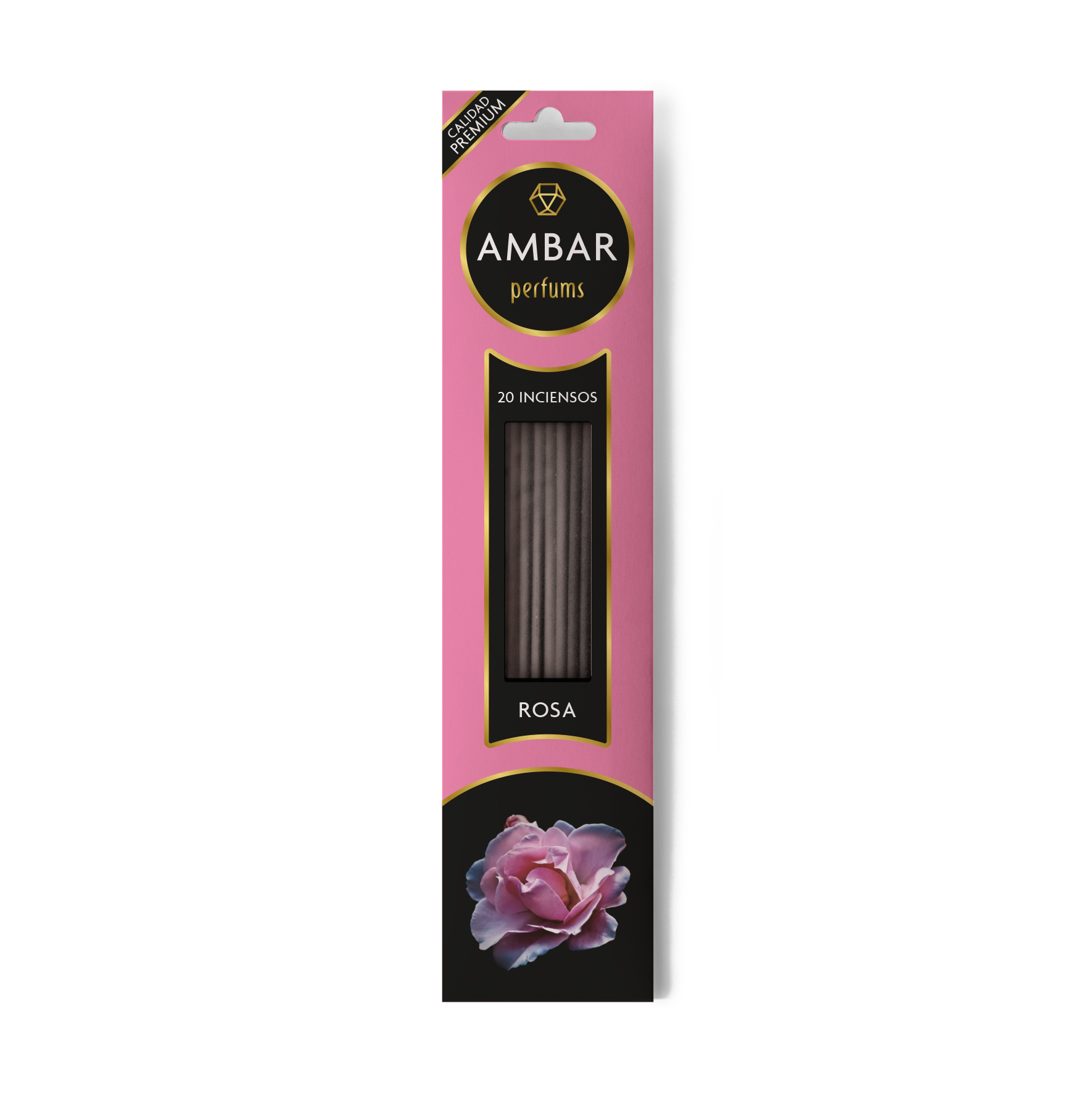 Incenso Ambar - Rosa