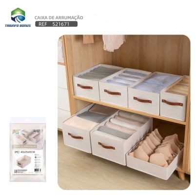Caixa de arrumação sem tampa 40x25x16cm - 521671