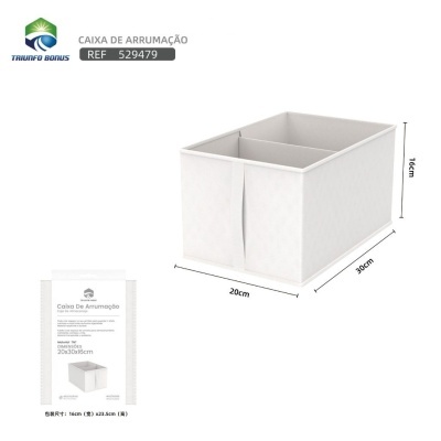 Caixa de arrumação  C/2 divisórias 20x30x16cm - 529479